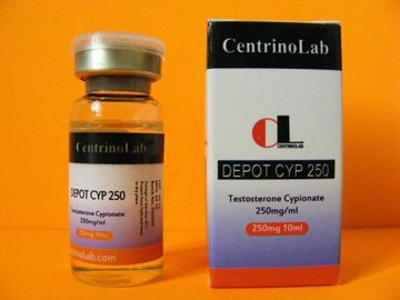Anabolic Testosterone Steroids Testosterone Cypionate 250 mg/ml Injection Test Cyp CAS 58-20-8