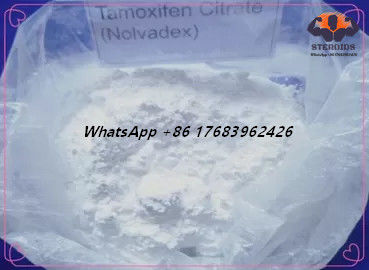 Beyaz Toz Anti Östrojen Steroidleri Tamoksifen Sitrat CAS 54965-24-1 Nolvadex CAS 54965-24-1